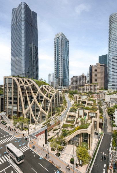 heatherwick studios azabudai hills opens as a mixed use green haven in the heart of tokyo - 17362